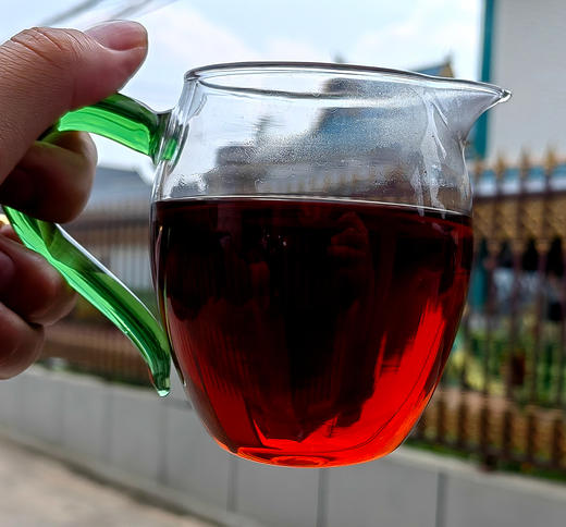 【十三年陈老熟茶】老古私藏，2010年原料给某益供货留存的原料；纯正景迈古树；勐海老窖池发酵；250克/砖 商品图4