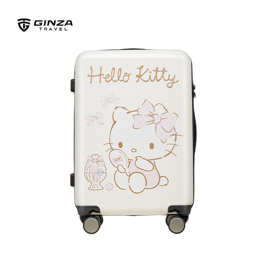 银座xHelloKitty正版授权联名定制BY-9277L 20寸登机拉链箱 商品图1