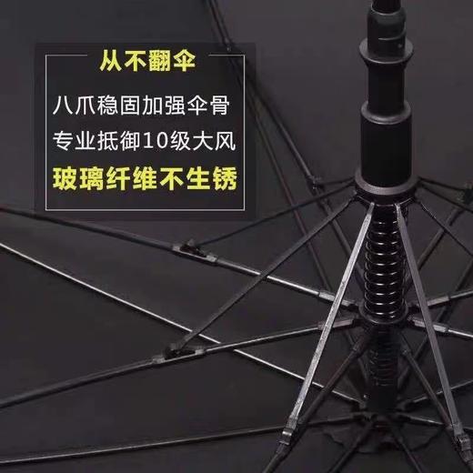 黑色长柄雨伞送伞套 商品图3