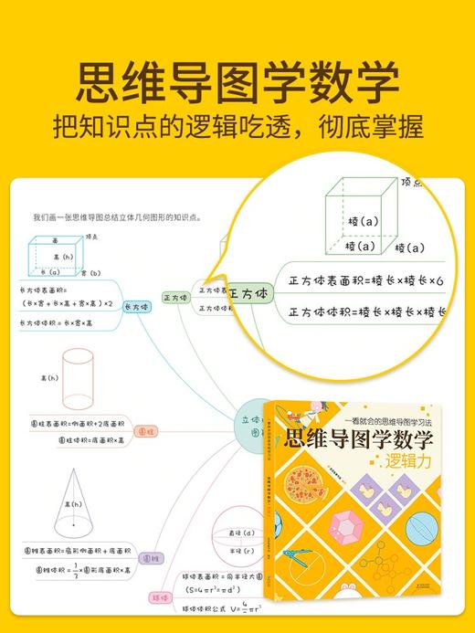 思维导图学科版 全4册 塑封 商品图2