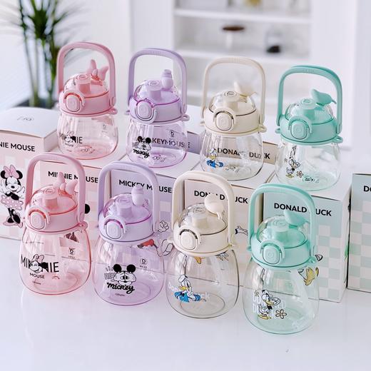 GERM格沵夏天儿童水杯迪士尼联名米奇唐老鸭背带大肚 AY 商品图0