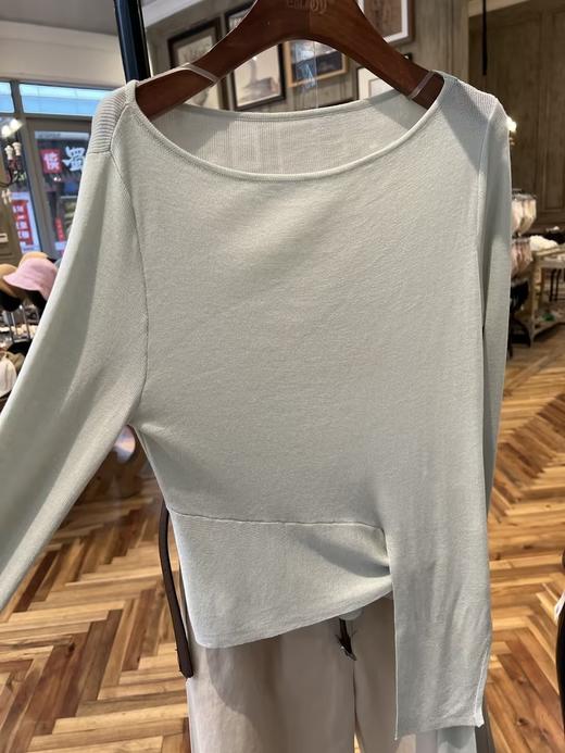 【门店同款】春季不规则下摆设计针织衫 150265637 商品图0