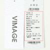 VIMAGE纬漫纪夏季新款V领泡泡袖修身短款小上衣女V1913536 商品缩略图7