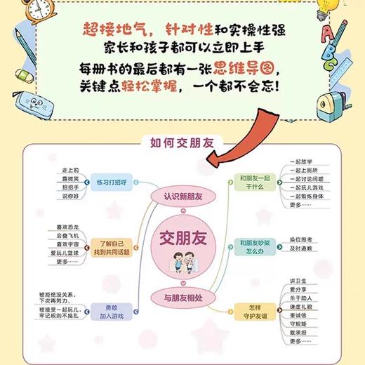 我要上小学了全套6册3-6岁好习惯养成系列注音版逆商培养启蒙书小学生情商培养绘本睡前故事书亲子共读图画书儿童心理学漫画拼音版 商品图3