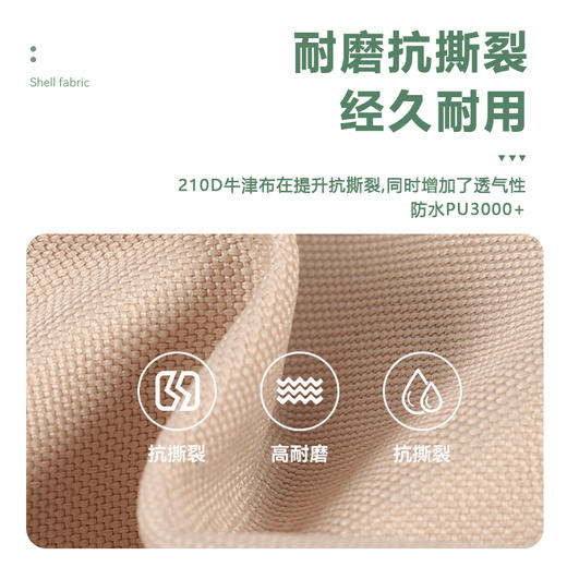 Maki zaza 涂银防晒六角天幕帐篷MKZ-027精致防晒便携野餐露营 商品图2