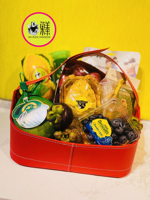 绅士款红火【皮质果篮】高配豪华订制 商品图1