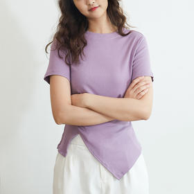 林小眠法式针织短袖 | 多色可选，M-XXL4个尺码，80-145斤都可穿