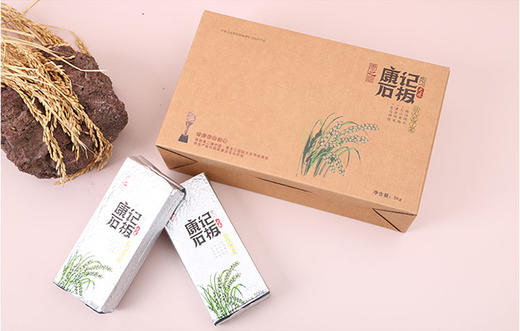 响水火山岩有机大米 康记石板石板大米5Kg 商品图2
