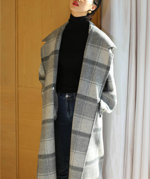 裁缝学苑 AG111双面羊绒大衣纸样女新品毛呢衣服女装服装打板裁剪 商品图6