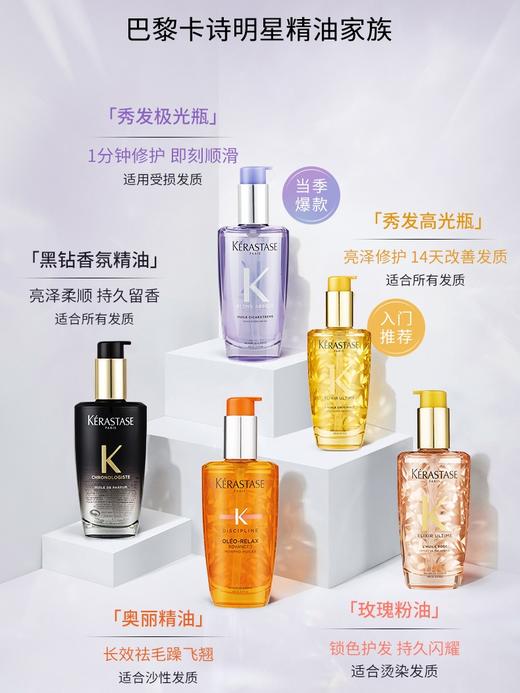 卡诗护发精油50ml中样小金油粉菁纯亮泽护发油黄金修护液烫染修复 商品图4