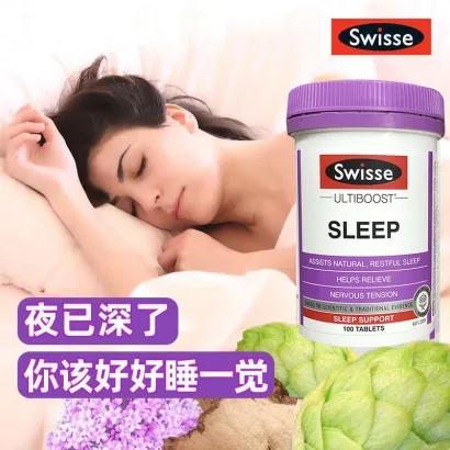 （保税仓）澳洲Swisse斯维诗睡眠片100片缬草片 无褪黑素天然助眠 商品图2