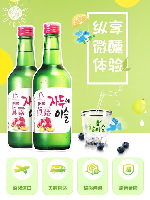 真露利口酒李子味360ml 商品图1