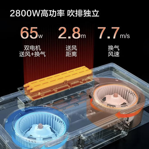 海尔（Haier）智能风暖浴霸X9U1 商品图5