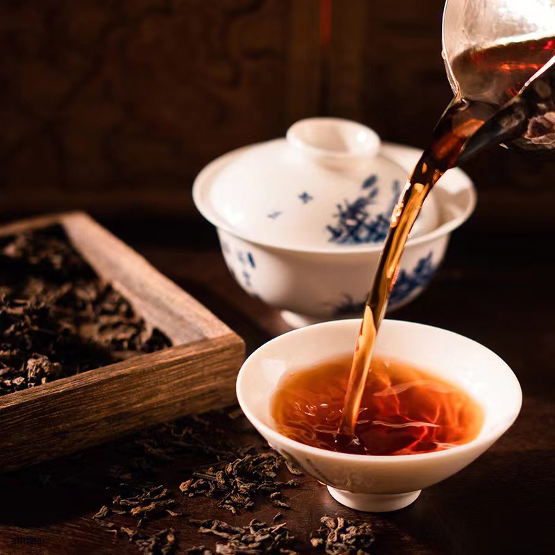 【2012年十年陈六堡茶】地标非遗技艺，内含物丰富，耐泡，可出汤10道以上，口粮茶，减油脂