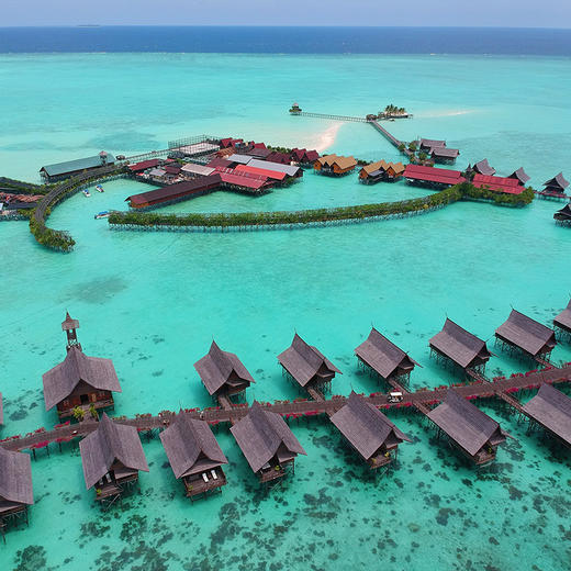 恋海假期 卡帕莱度假村kapalai resort水上屋 仙本那水屋 诗巴丹 商品图2