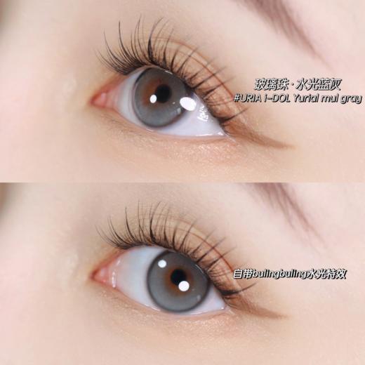 正品年抛  IDOL系列水光蓝灰美瞳，年抛直径14.0，着色直径12.8，韩国产 商品图2