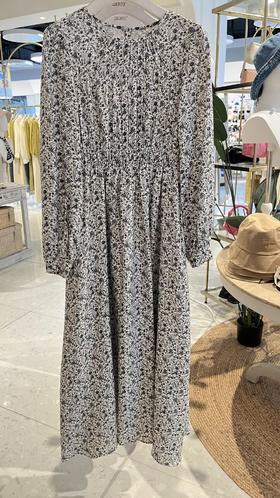 【门店同款】春季大牌感碎花连衣裙 150306005