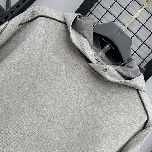 裁缝学苑MQ23新款运动套装纸样男装套头连帽长袖卫衣上衣裤子样板 商品图2