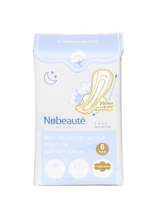 纽派妮棉柔360mm夜用卫生巾6片 商品图0