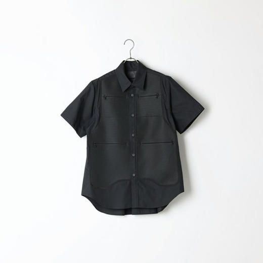 Fumito Ganryu Tactical bosom shirt 正面拼接假两件短袖衬衫 商品图2