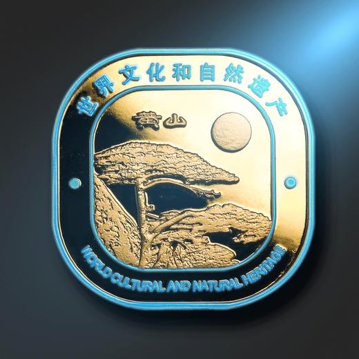 黄山、峨眉山、泰山、武夷山纪念币封装版 商品图12