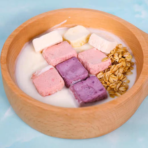 什锦水果酸奶冻干块蓝莓榴莲30g 商品图2