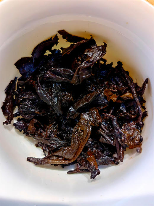 【十三年陈老熟茶】老古私藏，2010年原料给某益供货留存的原料；纯正景迈古树；勐海老窖池发酵；250克/砖 商品图5