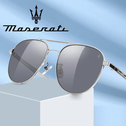 玛莎拉蒂Maserati 偏光墨镜太阳镜 3款经典款型 商品图0