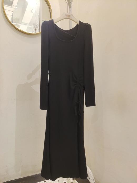 【门店同款】春季腰部抽绳鱼尾连衣裙 149673545 商品图0