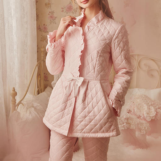 裁缝学苑 AG109公主夹棉睡衣纸样 女 打版裁剪秋冬季家居服样板图 商品图0