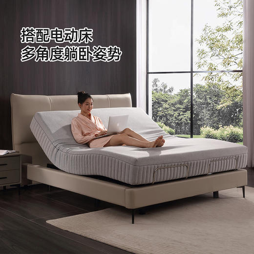 喜梦宝床垫竹炭纤维面料25cm凝胶记忆棉多功能床垫 商品图1