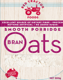 JS（沃伦芬）红色拖拉机奇亚籽燕麦片500克/盒