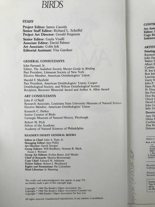 北美鸟类图鉴 数百幅彩色插图 精装16开 商品图4