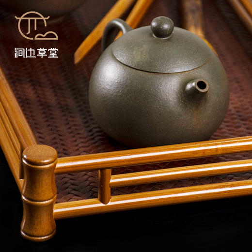 月白·楠竹竹节长托盘 商品图5