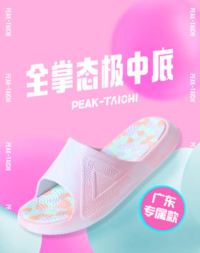 匹克2023春夏新款态极拖鞋运动拖鞋女款外穿沙滩软拖学生篮球拖鞋ET24052L