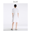 Laurel劳芮23春夏气质深v叠片收腰连衣裙LWL342Y08900 商品缩略图5