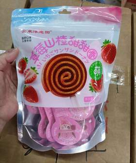 金东洋山楂甜甜圈 草莓208g  4897061533709