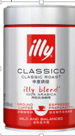 JS（沃伦芬）illy浓缩咖啡粉250克/瓶