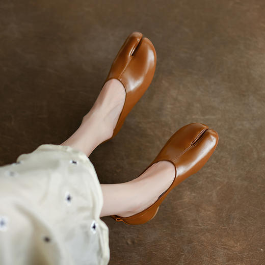 舒适爆款，浅口柔软舒适网红分趾猪蹄鞋SSS-S5046 商品图3