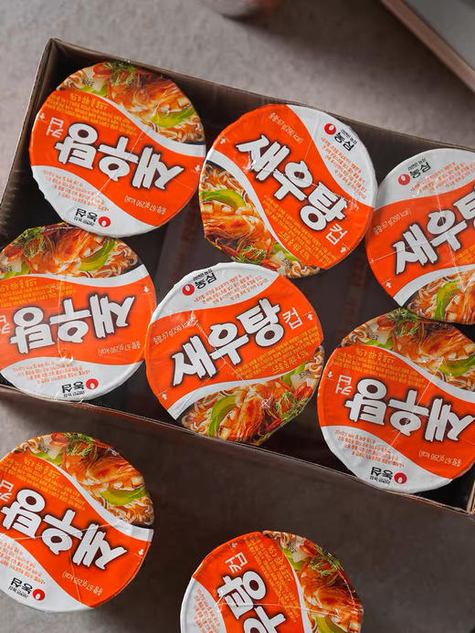 临期特价 五元 7 月 9 日到期 农心海鲜虾面桶装67g 商品图2