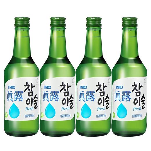 新真露竹炭酒360ml 商品图1