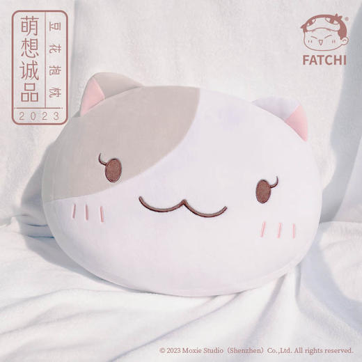 【豆花抱枕】如果历史是一群喵肥志官方周边毛绒靠垫头枕背枕 商品图3