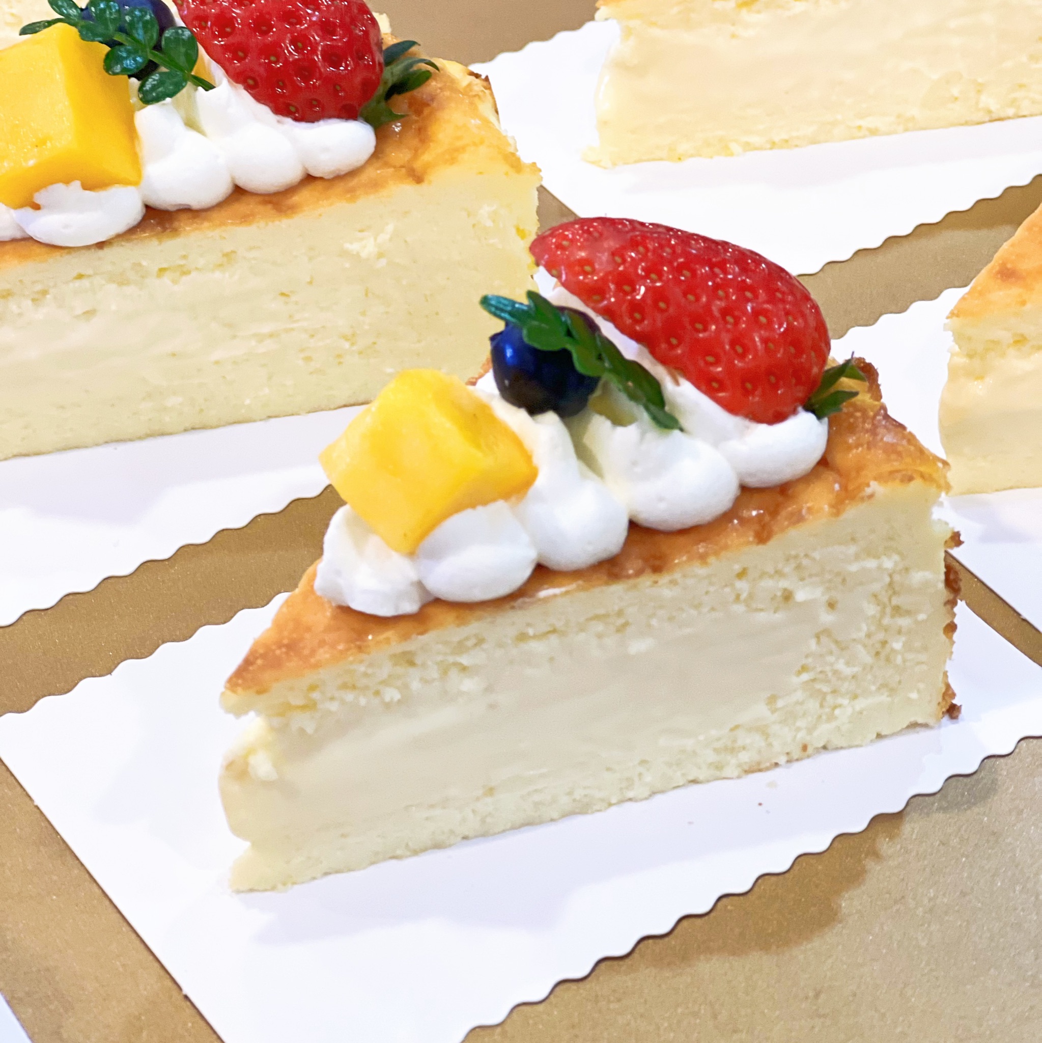 巴斯克流心芝士切块