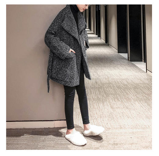 裁缝学苑AG115 呢子大衣纸样女装外套棉服衣服制版打版裁剪样板 商品图5