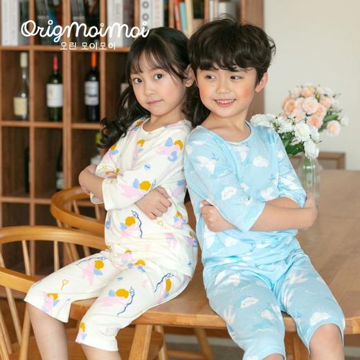 【七分袖套装】韩国moimoi春夏丝麻棉 睡衣 商品图9