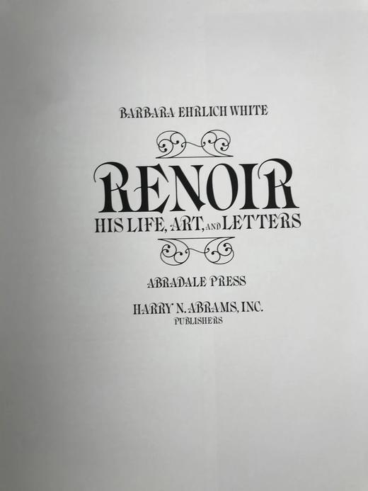 雷诺阿传记，作品与书信集 391幅插图 含大量拉页巨幅插图  精装8开 商品图3