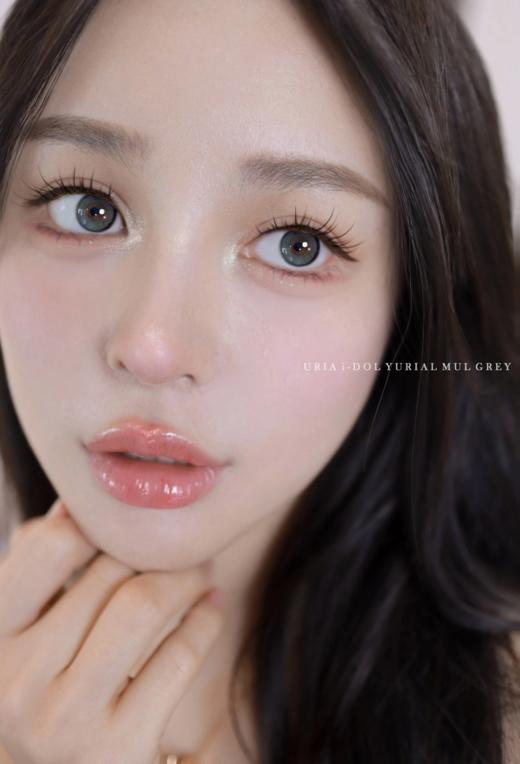 正品年抛  IDOL系列水光蓝灰美瞳，年抛直径14.0，着色直径12.8，韩国产 商品图11