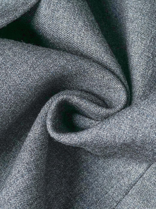 剩S/M/XL/XXL 米思阳2026春季新款时尚气质通勤OL西装经典灰色长袖西服女3434 商品图4