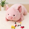 毛绒公仔抱枕  粉猪 S/L 商品缩略图2