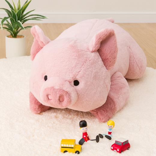 毛绒公仔抱枕  粉猪 S/L 商品图2